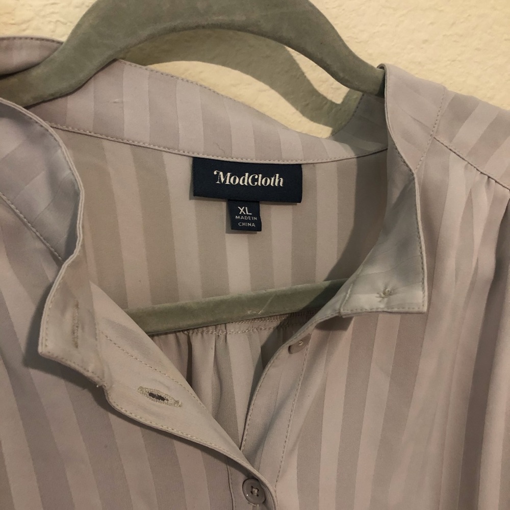 ModCloth striped blouse - Picture 3 of 3